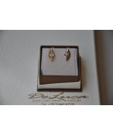 GOLD EARRINGS 14 K 1,5gr WITH CRYSTALS KOD 511399040010